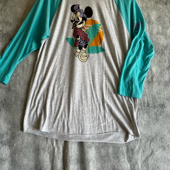 DISNEY NEFF MINNIE MOUSE LONG SLEEVE WOMANS T- SHIRT SZ LARGE - Picture 10 of 11
